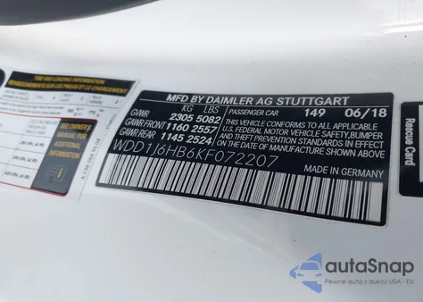 2019 Mercedes-Benz E 450 from USA, damaged, VIN WDD1J6HB6KF072207